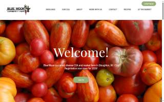 Blue Moon Community Farm LLC website