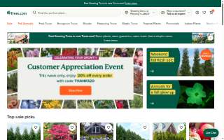Trees.com website