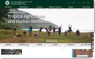 University of Hawaii at Manoa, College of Tropical Agriculture & Human Resilience dba Sustainable & Organic Agriculture Program website