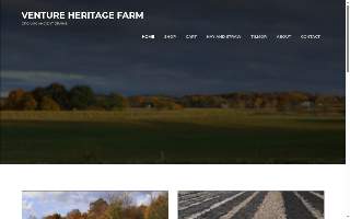 Venture Heritage Farm website