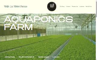 Walk On Water Farms, LLC website