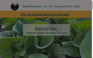 Wild Fern Farm website