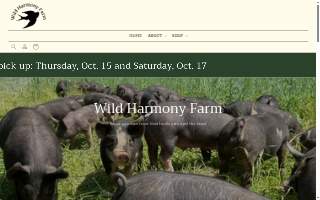 Wild Harmony Farm LLC website