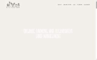 Wild Hope Farm website