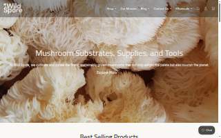 Wildspore Mushrooms, LLC website