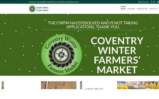 Coventry Winter Farmers Market website