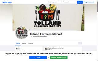 Tolland Farmers Market website
