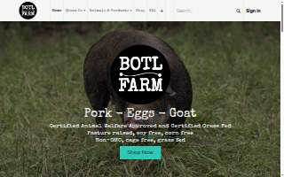 BOTL Farm website
