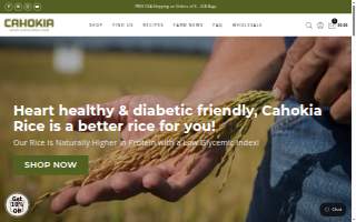 Cahokia Rice website