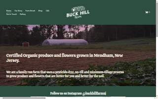 Buck Hill Farm website