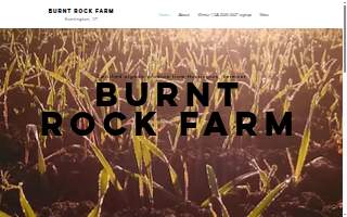 Burnt Rock Farm, LLC website