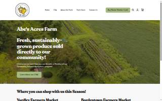 Abe's Acres Farm, LLC website