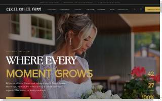 Cecil Creek Farm, LLC website