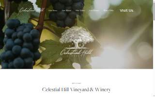 Celestial Hill Vineyard website