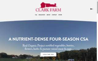 Clark Farm LLC website