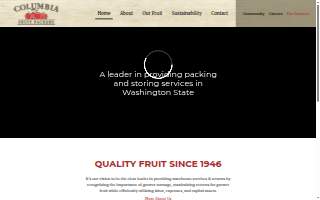 Columbia Orchard Management, Inc. dba Westhill Orchard website