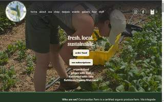 Communitas Farm, LLC website