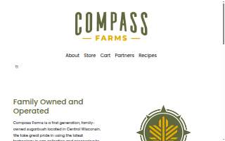 Compass Farms website