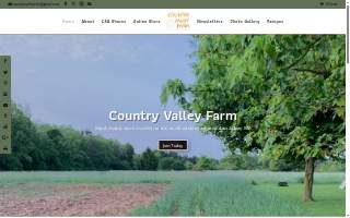 Country Valley Farm dba Country Valley Farm website