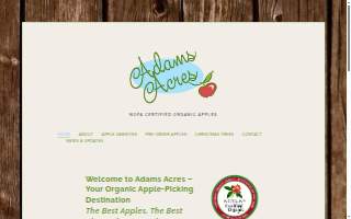Adams Acres, LLC website