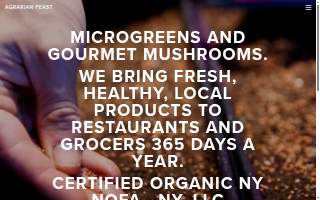 Agrarian Feast LLC website