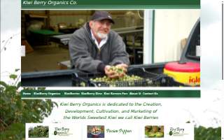 David Jackson dba Kiwi Berry Organics Co.; Kiwi Korners website