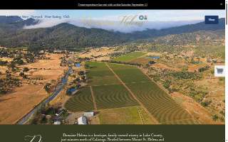 AHST 173 LLC dba Domaine Helena, Mt. St. Helena Vineyards website