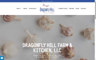 Dragonfly Hill Farm and Kitchen LLC website