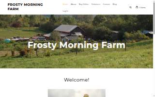 Alison Frost DBA Frosty Morning Farm website