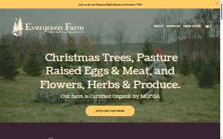 Evergreen Farm website