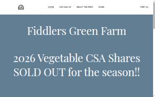 Fiddlers Green Farm website