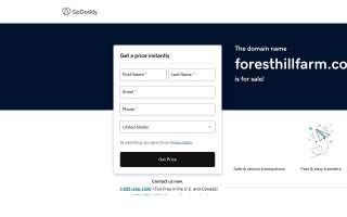 Forest Hill Farm website