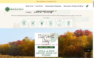 Four Elements Organic Herbals, LLC website