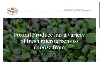 Foxtail Produce LLC website