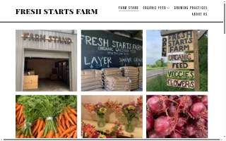 Fresh Starts Farm / Rye Carlson website