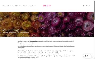 Amelie Lhommel Trace dba Pico Blooms website