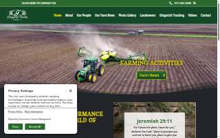 Gingerich Family Farm website
