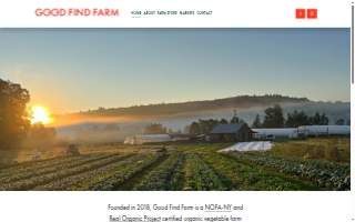 Good Find Farm LLC website