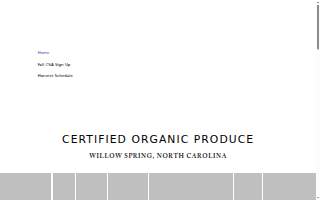 Hilltop Farms of Willow Spring website