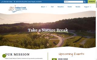 Indian Creek Nature Center - Etzel Sugar Grove Farm website