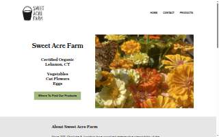Jonathan Janeway and Charlotte Ross – Sweet Acre Farm website