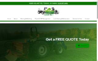 Jordan Jensen - JJ's Custom AG, LLC website