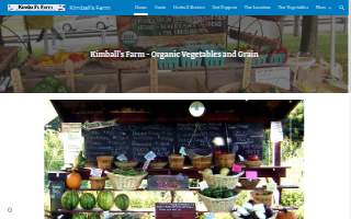 Kimball's Farm LLC website
