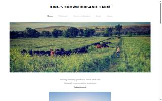 King's Crown Organic Farm, LLC website