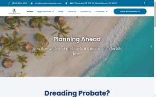 Anderson Legal website