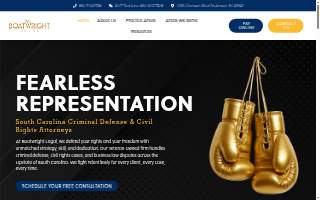 Boatwright Legal of Anderson website