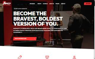 Audacity Fitness, Home of CrossFit Audacity website