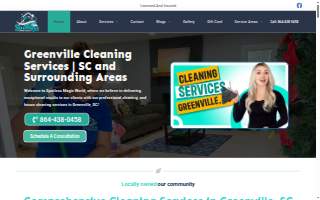 Spotless Magic World LLC - Janitorial Cleaning Services in Greenville Sc website