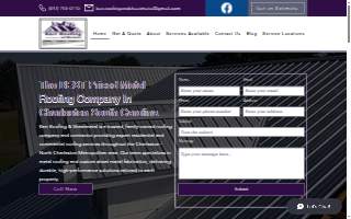 Kerr Roofing and Sheetmetal website