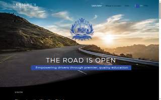 Knight's Drivers Academy website